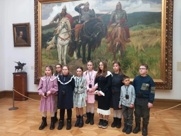 Путешествие в Третьяковскую галерею Путешествие в Третьяковскую галерею